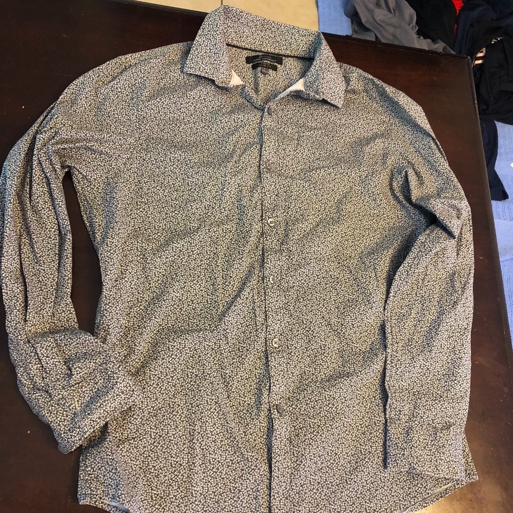 Marc Anthony slim fit stretch feat dark flower p